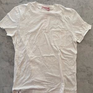Orlebar Brown White Cotton Pocket T-Shirt XL